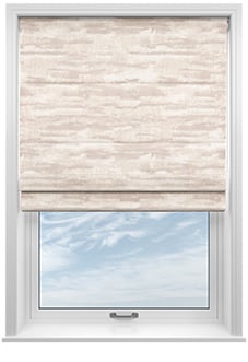 Glamour, Pink Dawn - Motorised Roman Blind